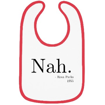 Discover Nah (black) Bibs