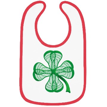 Discover Lacrosse Sticks Shamrock clover irish lucky Lax T- Bibs
