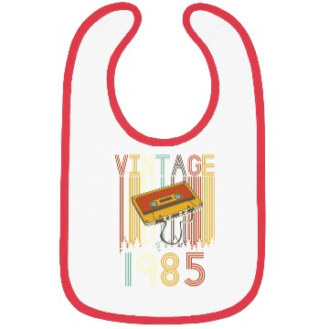 Discover Vintage 1985 Retro Bibs