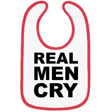 Discover real men cry Bibs