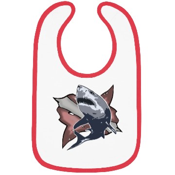 Discover Scuba Diving Shark Gift holiday retro Bibs