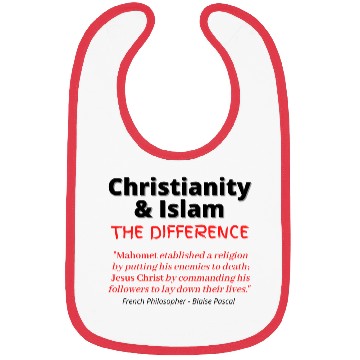 Discover Christianity & Islam - The Difference Bibs