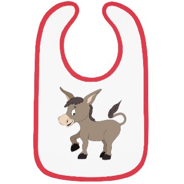 Discover Cartoon Donkey Bibs