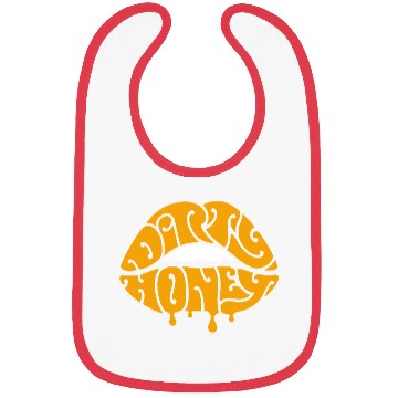 Discover Music Rock Dirty Logo Bibs