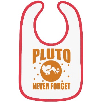 Discover Pluto Never Forget Bibs