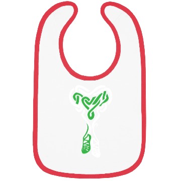 Discover Irish Step Dancing Celtic Knot Heart Bibs