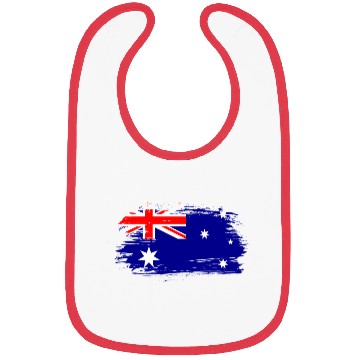 Discover Australia Flags Desgin / Gift Idea Bibs