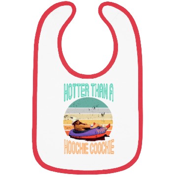Discover Hotter Than A Hoochie Coochie Muscle Bibs |
