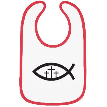 Discover Jesus Fish Bibs