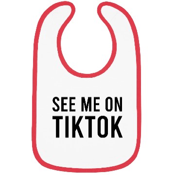 Discover See me on TikTok Bibs