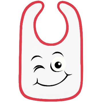 Discover Happy face Bibs