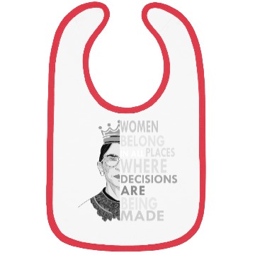 Discover Ruth Bader Ginsburg Bibs
