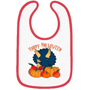 Discover Halloween Dino Bibs