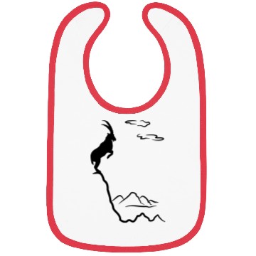 Discover Mountain ibex, mountain goat Bibs