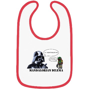 Discover Darth Vader's Condition to Every Hired Mandalorian Bibs