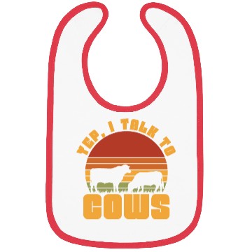 Discover Cow gift idea Bibs
