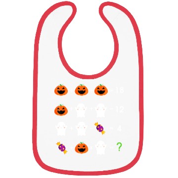 Discover Order of Operations Halloween Quiz Math Teacher Bibs
