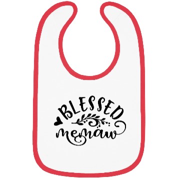 Discover Blessed memaw Bibs