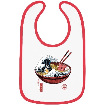 Discover Great Ramen Wave Bibs