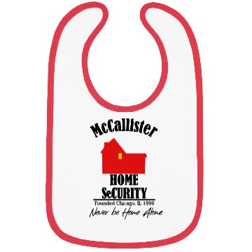 Discover McCallister Home Security - Home Alone Gift Bibs