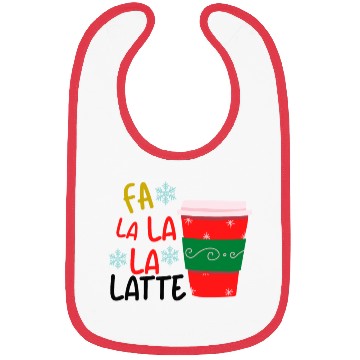 Discover FA La La La Latte Bibs