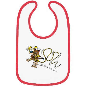 Discover Marsupilami leopard Bibs