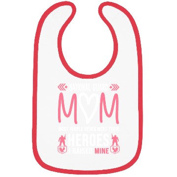 Discover National Guard Mom Bibs Army Heroes Gifts Militar