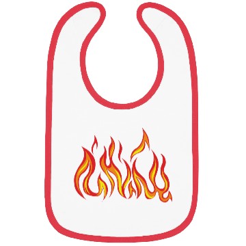 Discover flames Bibs