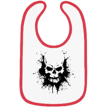 Discover skull heavy metal Bibs