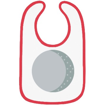 Discover Waning Gibbous Moon Large Bibs