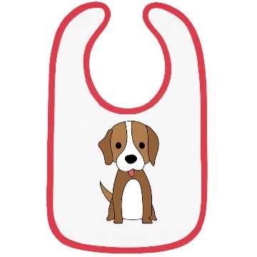 Discover Great Design with a cute little dog Bibs