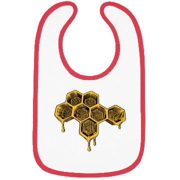 Discover Bee and Honey Nature Lover - Honeycomb Beekeeper Bibs