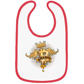 Discover Bitcoin BTC And Crypto Design Bibs