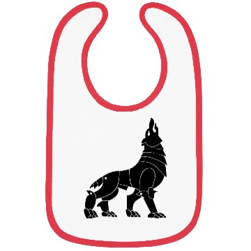 Discover Iron Wolf Black Bibs