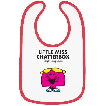 Discover Mr Men Little Miss Chatterbox Bibs
