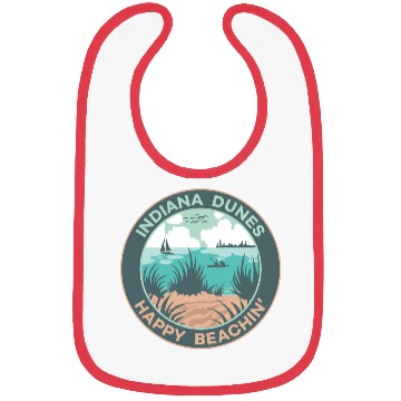 Discover Happy Beaching Indiana Dunes Bibs