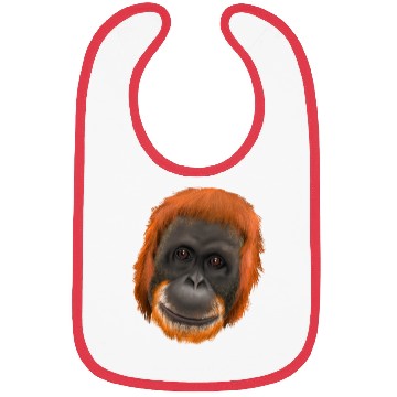 Discover Orang-Utan Monkey Ape Bibs