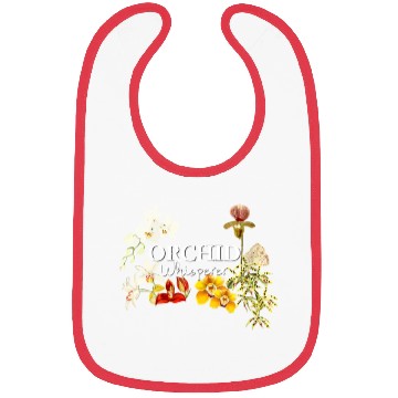 Discover Orchid Whisperer Bibs I Love Orchids Bibs
