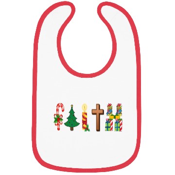 Discover Faith Christian Christmas Bibs