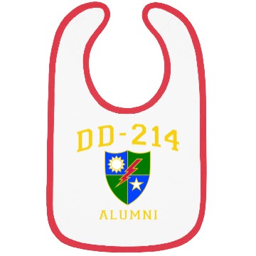 Discover US Army Ranger Veteran DD214 Alumni Logo Insignia Bibs
