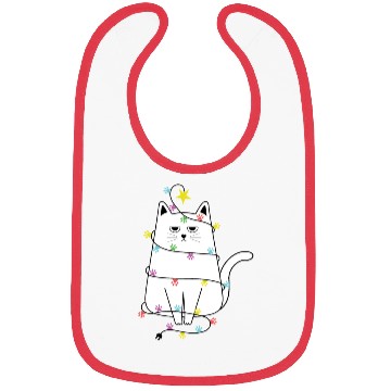Discover Grumpy Christmas Cat, Funny cat Women’s Christmas Bibs