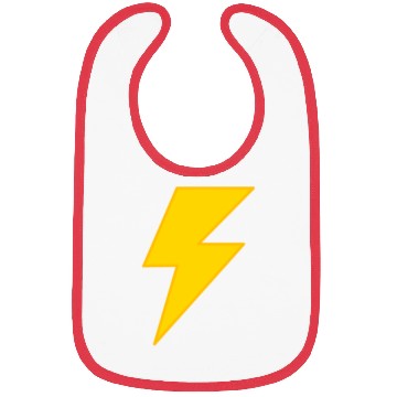 Discover yellow lightning bolt Bibs