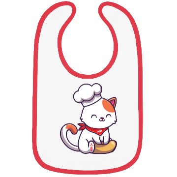 Discover Chef Cute Cat Baking Bibs