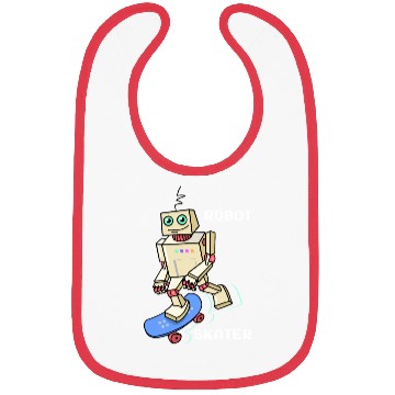 Discover Robot Skater Classic 90-s Bibs