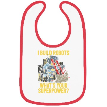 Discover I Build Robots Robotic Engineering Engineer Bibs