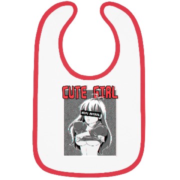 Discover hen Otaku Manga Anime Girl Waifu Material Bibs