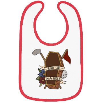 Discover Golf coffin Golf ball End up in a whole Bibs