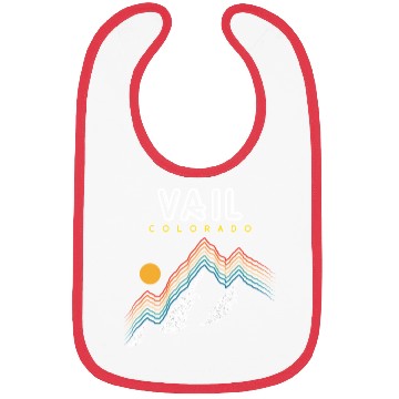 Discover Vail Colorado Usa Ski Resort 1980S Retro Bibs