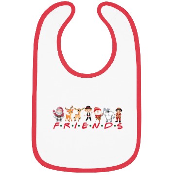 Discover christmas friends Bibs