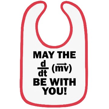 Discover Force pulse physics physicist gift Bibs